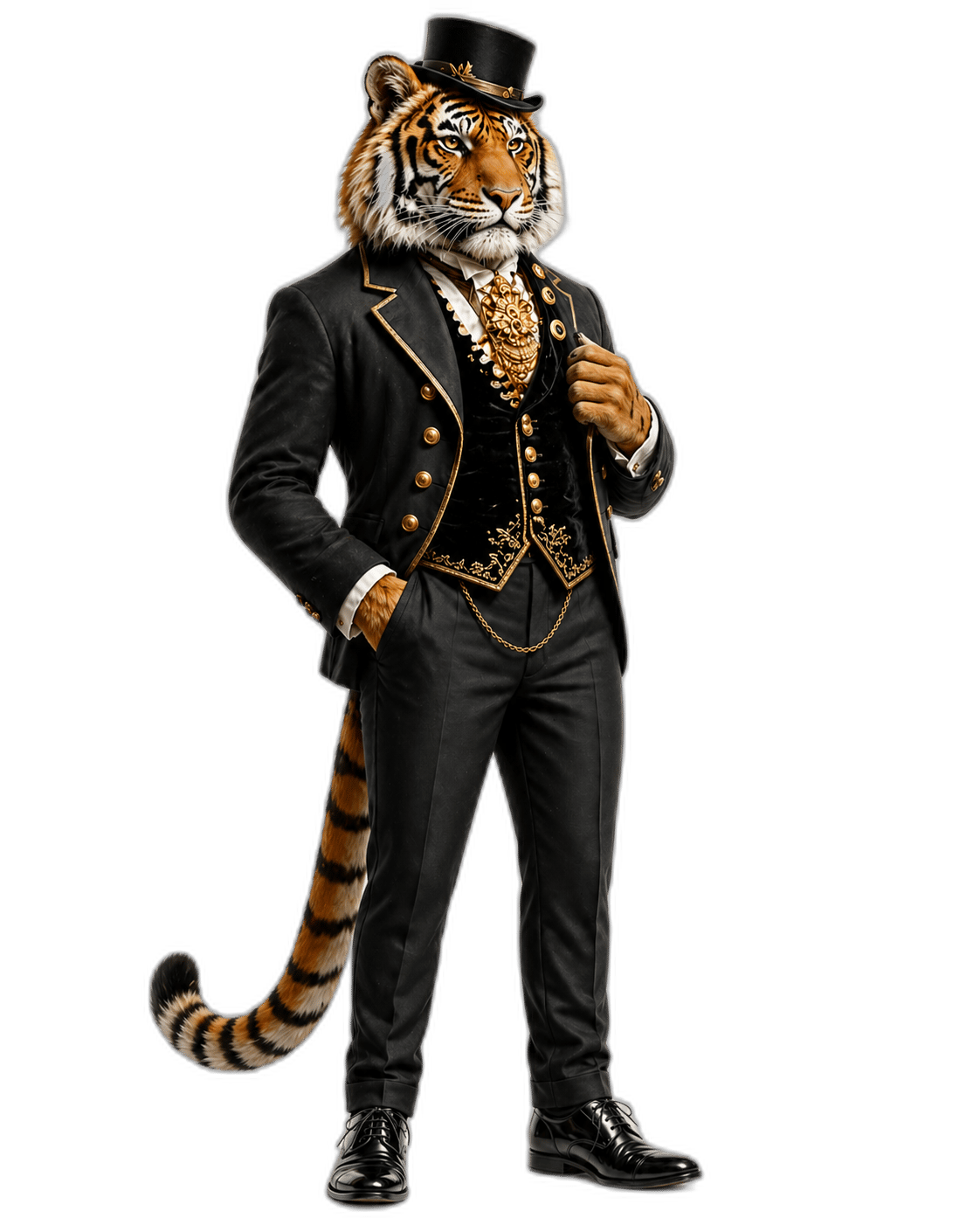 Duke Theodore Stripeshire, a tiger