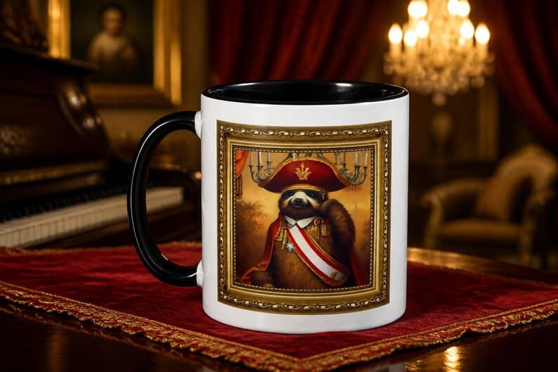 Classy Sloth mug