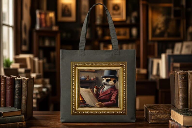 Classy Sloth tote bag