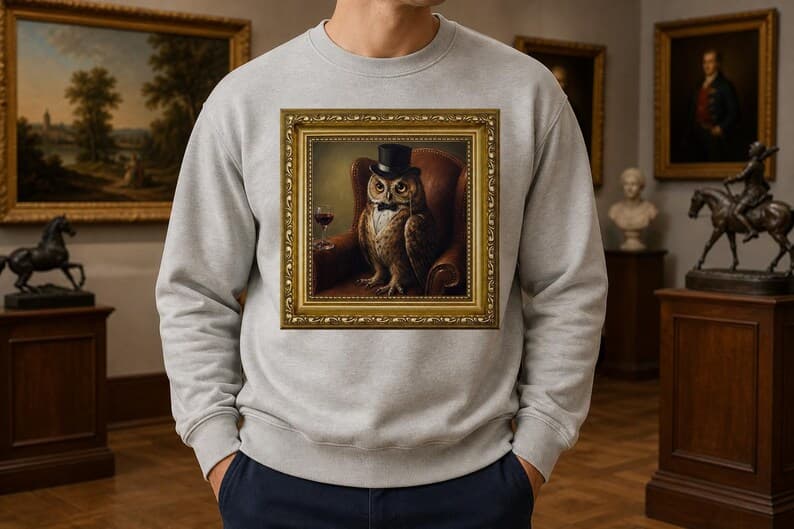 Classy Owl sweatshirt