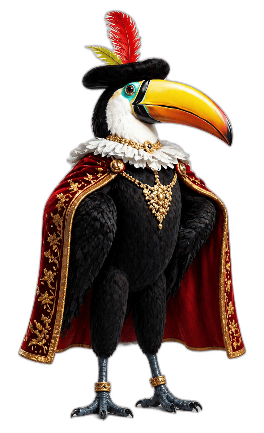 Lady Isabella Brightbill, a toucan