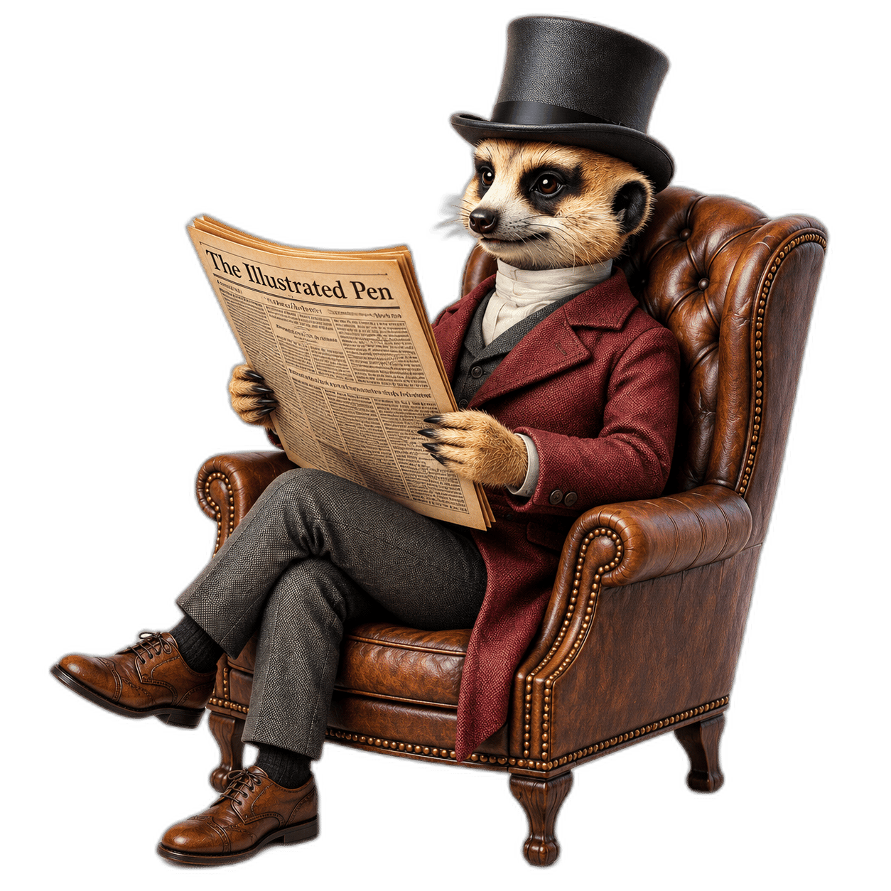 Sir Montgomery Burrows, a meerkat