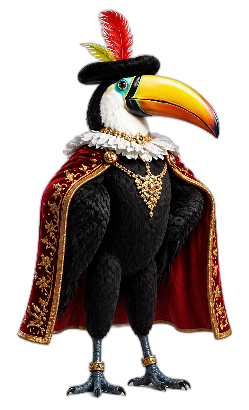 Lady Isabella Brightbill, a toucan
