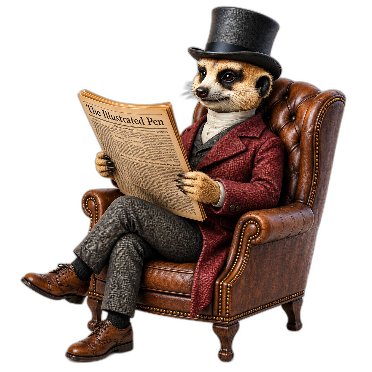 Sir Montgomery Burrows, a meerkat
